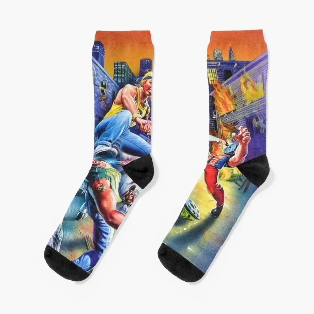 

Streets of Rage Socks custom sports cool crazy christmas stocking Boy Child Socks Women's
