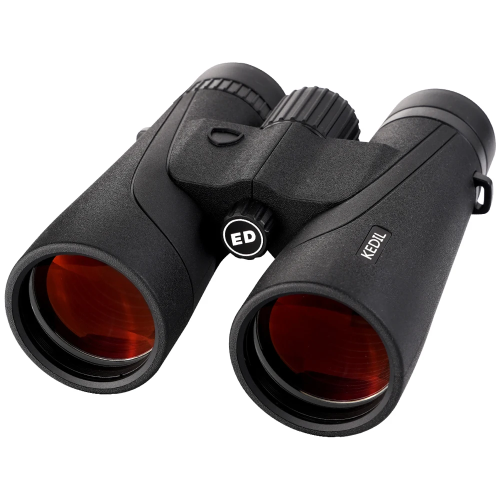 12x50 ED verrekijker voor volwassenen - professionele HD optische IPX7 waterdichte verrekijker met hoge vergroting en BAK4 prisma voor vogelspotten en reizen