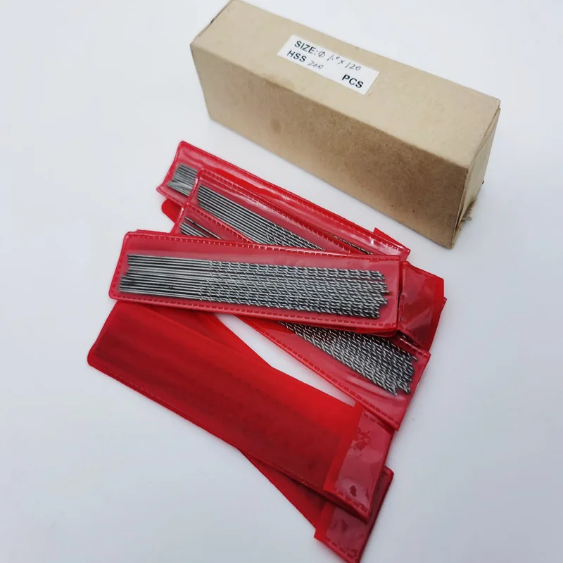 10/20 Stück Verlängerter Bohrer HSS Mini Gerader Schaft Spiralbohrer 0,5-3,2mm, Verlängerter Bohrer 60/80/100/120mm – Detail 10
