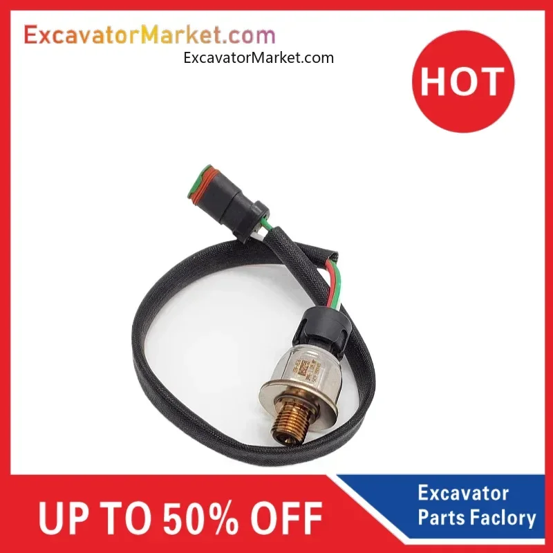 

Excavator Parts CAT 324 325 329 330C/D Diesel Pump Fuel Brake Pressure Sensor 224-4536/4535 Excavator Accessories