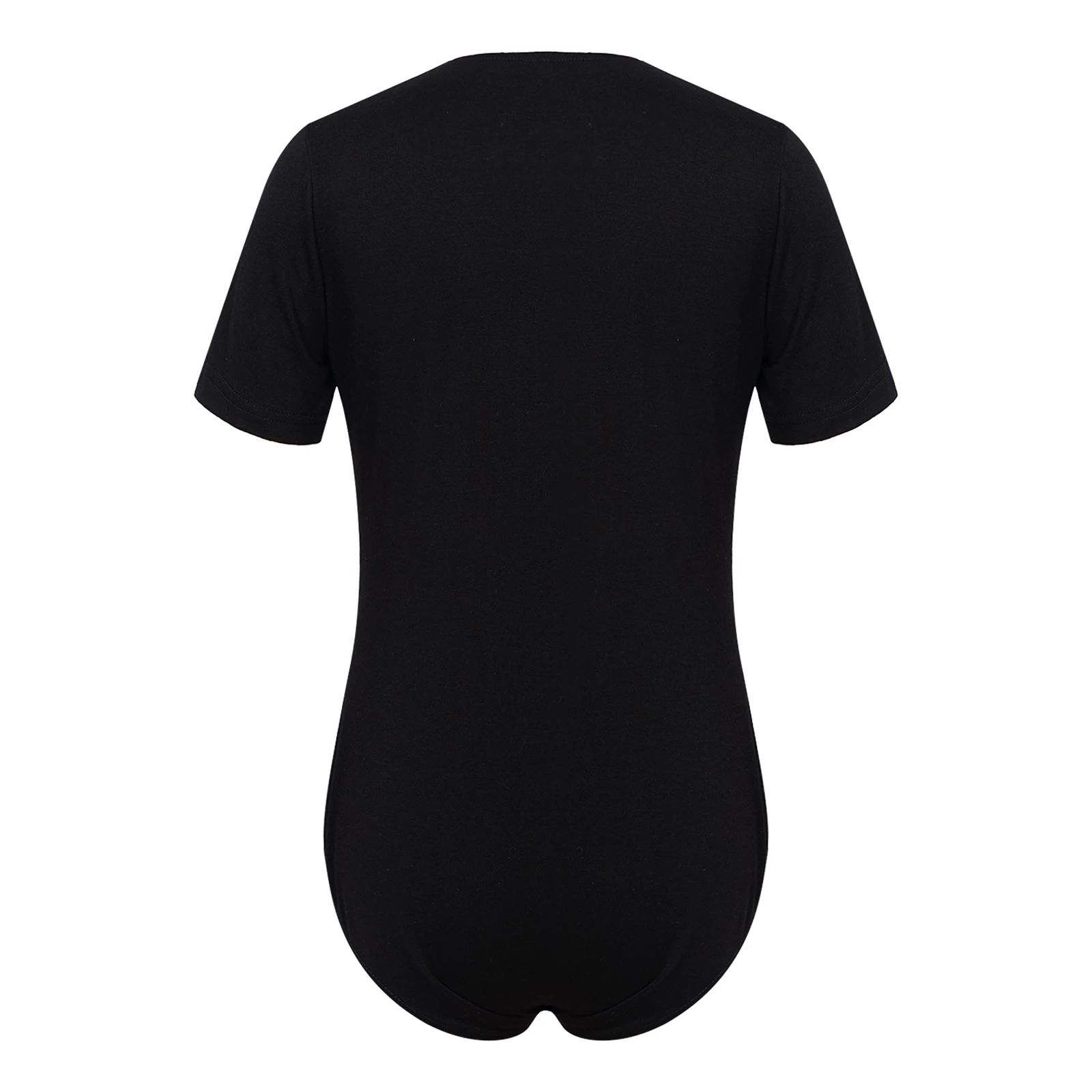 Kids Boys Bodysuit Rompers Special Needs Adaptive Clothes Short Sleeve Zipper Front Press Button Crotch Leotard Sleepwear