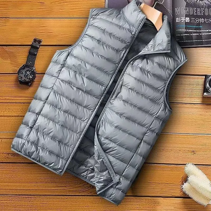 

Women Lightweight Stand Collar Vest Casual Sleeveless Jacket Warm Daily Wear 4 Colors M-5XL