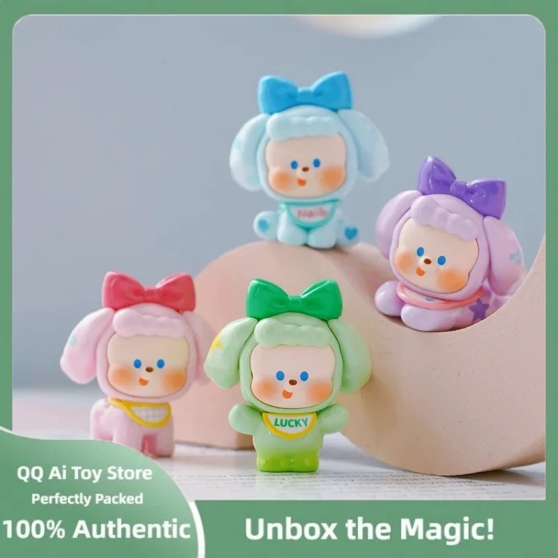 핫 나이브 밀크 노즈 키스키스 시리즈 러블리 블라인드 백 박스 트렌디 귀여운 선물 사무실 집 데스크탑 장식 소녀 생일 선물