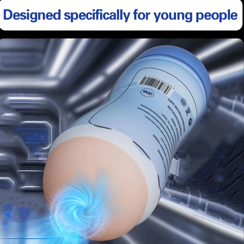 10 Speeds Masturbation Cup Portable Pocket Pussy Silicone Erotic Vagina Sucking Blowjob Massager Sex Japanese Anime Doll Vagina view 3