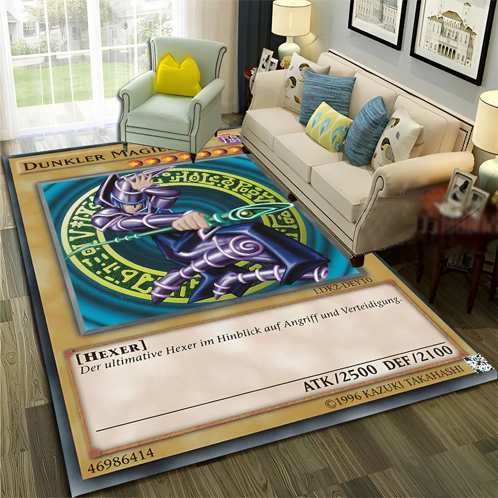 

Yu-Gi-Oh MONSTER CARD Anime Cartoon Carpet Rug for Home Living Room Bedroom Sofa Doormat Decor,kids Area Rug Non-slip Floor Mat