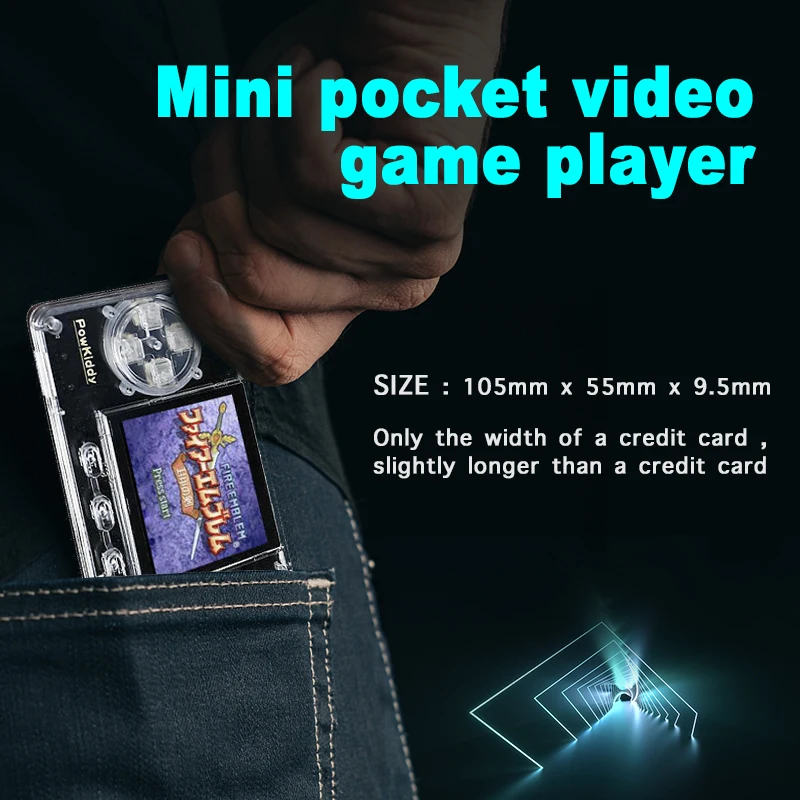 Trimui Model S New Blue 2.0Inch Screen Retro Video Game Console 10 Simulators Over 5,000 Installed Pocketable Gaming Consoles