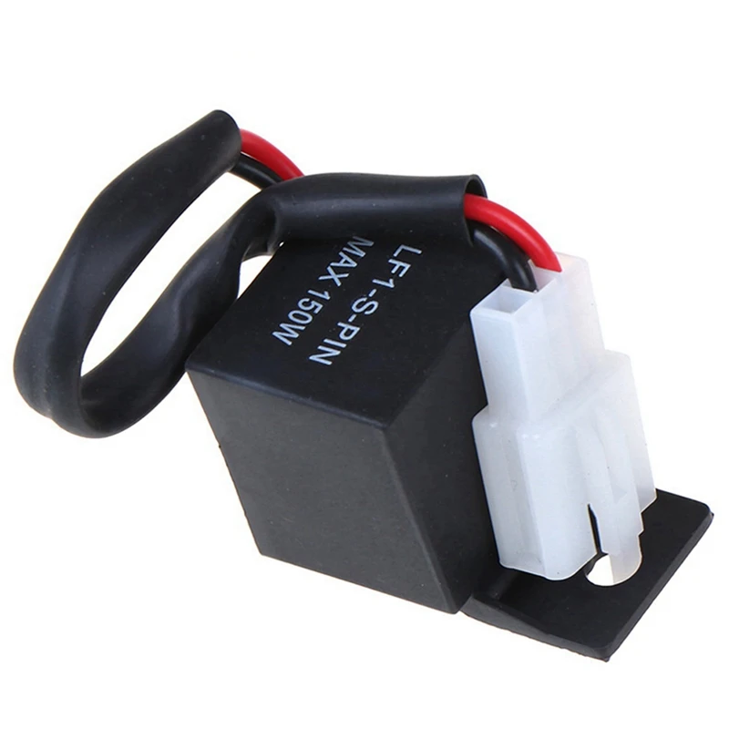 

3X 12V LED Relay Indicator Relay Motorcycle Quad Load Independent Indicator LF1-S-PIN MAX 150W 2 PIN