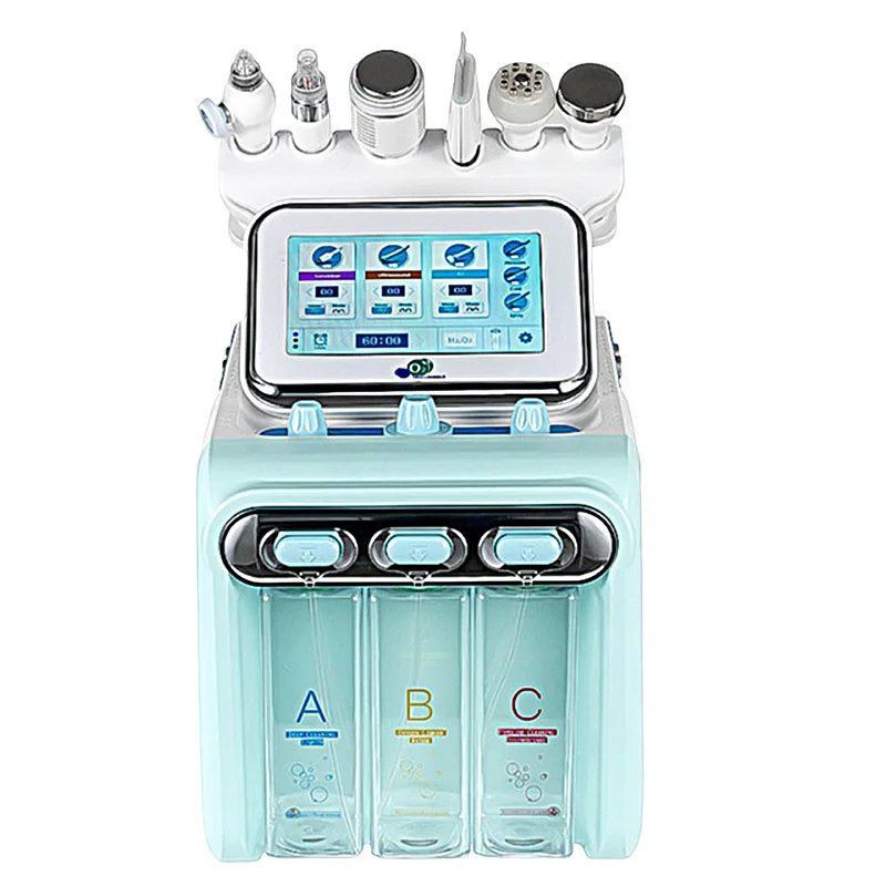 Hydrogen Oxygen Large Bubble Small Bubble Instrument for Beauty Salons, Facial Cleansing Pore Oxygen Injection Instrument, Black - view 5