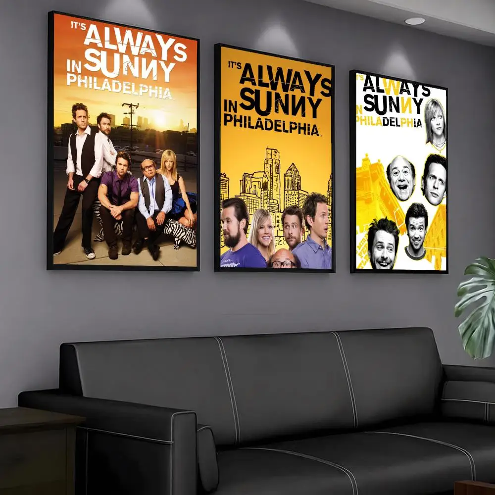 tv series I-Its Always Sunny in Philadelphia-A Painting Calligraphy Artwork for Home Bedroom Office Wall Decoration Gift
