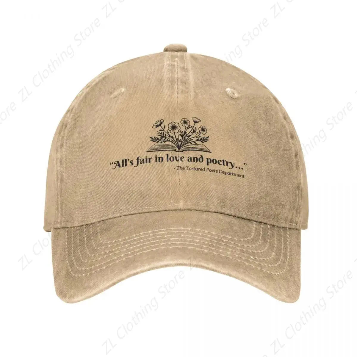 All's Fair In Love And Poetry Merch Baseball Cap The Tortured Poets Department Caps Hat Retro Gollff Soft Trucker Hat Headwear