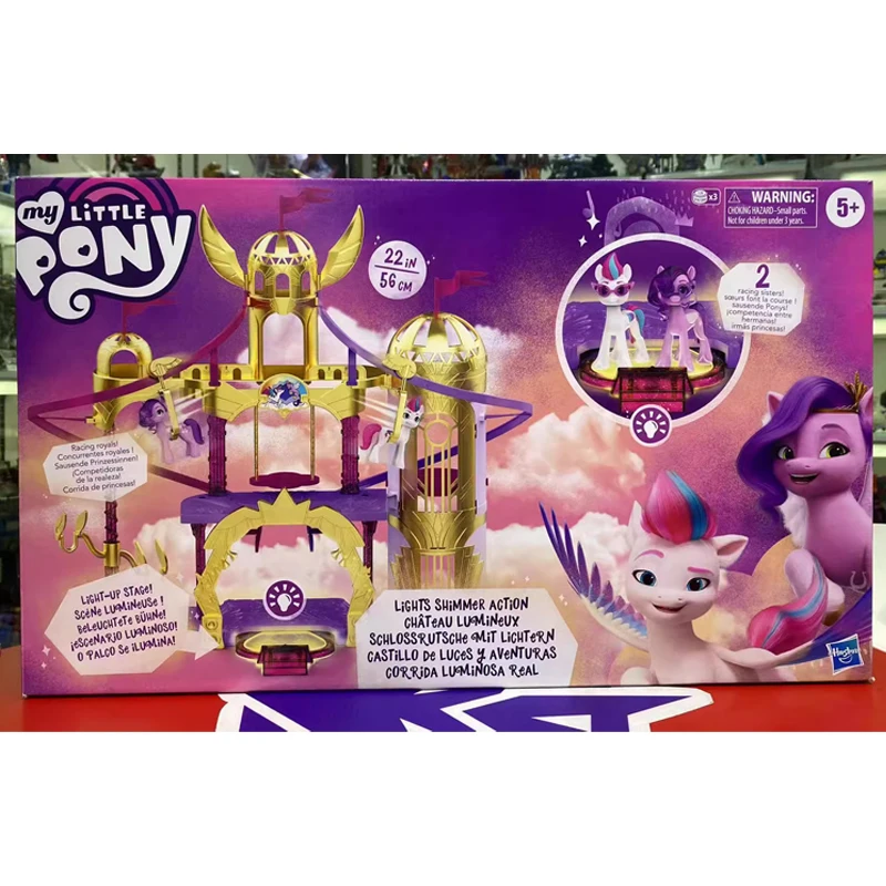 【IN SHELF】Hasbro Anime My Little Pony Princess Petals Twilight Sparkle Christmas Gifts for Kids Genuine Action Figure Model Toys