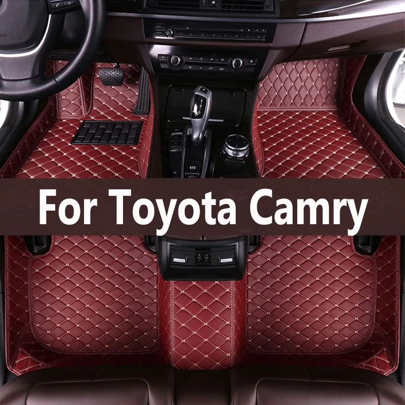 

Car Floor Mats For Toyota Camry 2004 2005 Custom Auto Foot Pads Automobile Carpet Cover interior accessories