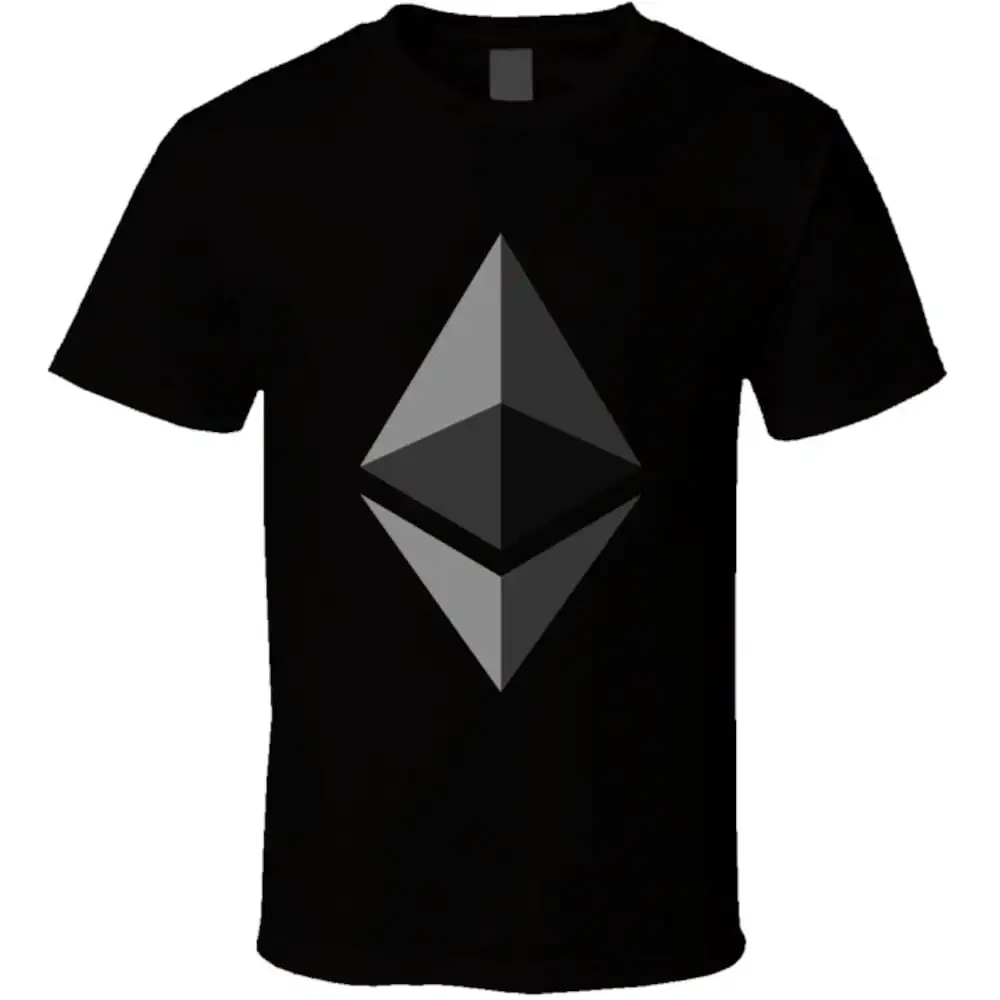 Ethereum Crypto Block Chain Logo T Shirt