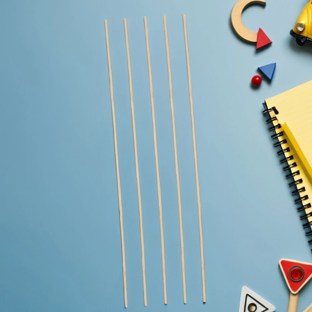 

20 Pcs Children's Kite Material Bag Craft Project Rods Bamboo Sticks for Art Crafts Birdcage Building Frame Materials