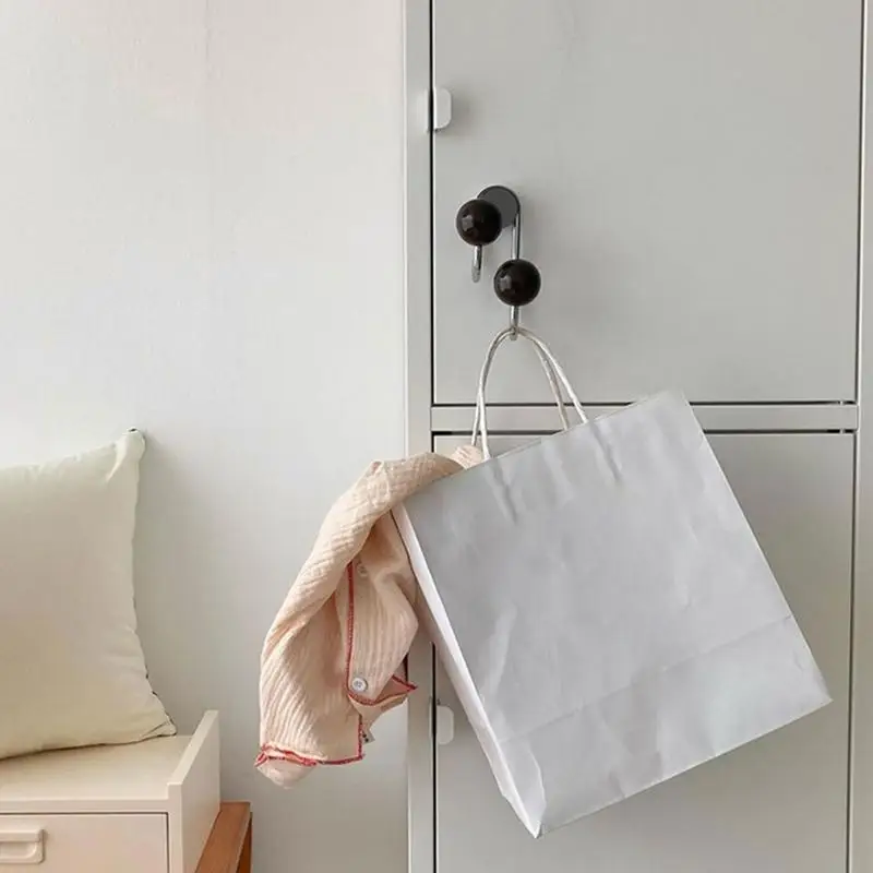 

Strong Magnetic Hooks Heavy Duty Hanger Swivel Hooks Wall Mount Decorative Coat Hanger For Cruise Cabin Locker Kitchen &
