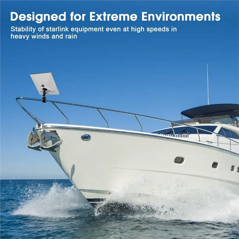 New Tech For Starlink Mini Adjustable Clip Mount For RV Ladder Pole For Car Rvs Ladders And Gu