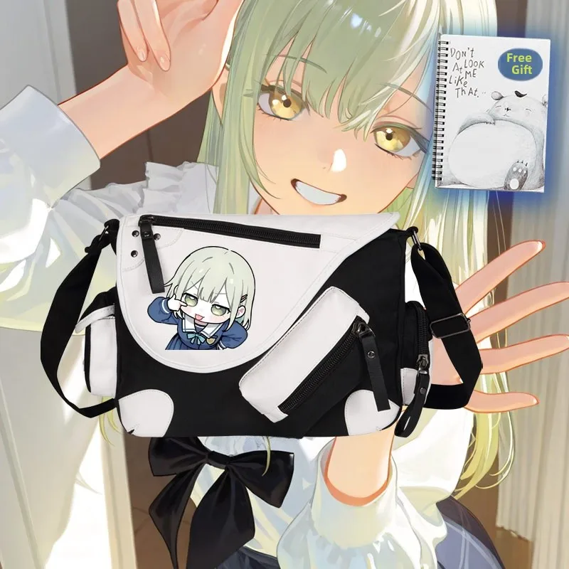 bang-dream-ave-ca-leaf-harmony-emotion-pack-crossbody-bag-unisex-single-shoulder-backpack-canvas-summer-cartoon-anime