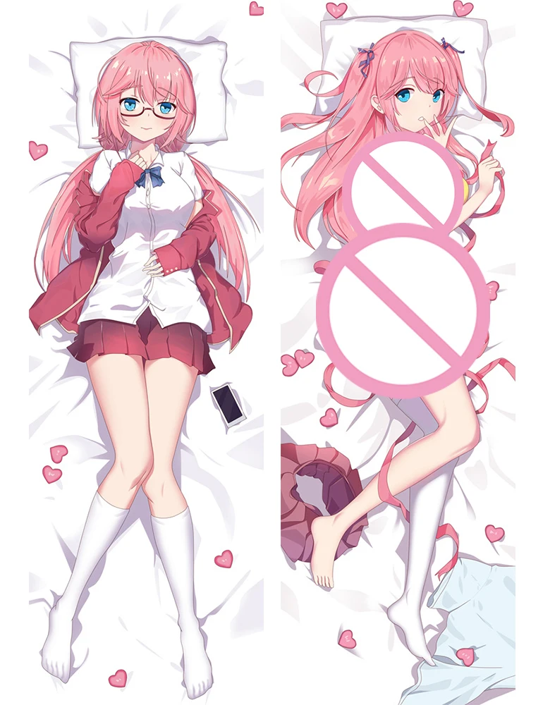 

Pillowcase Anime Pillow Dakimakura Cover Customize Peachskin Double Side Printed Pillow Cartoon Hugging Body Pillow Case