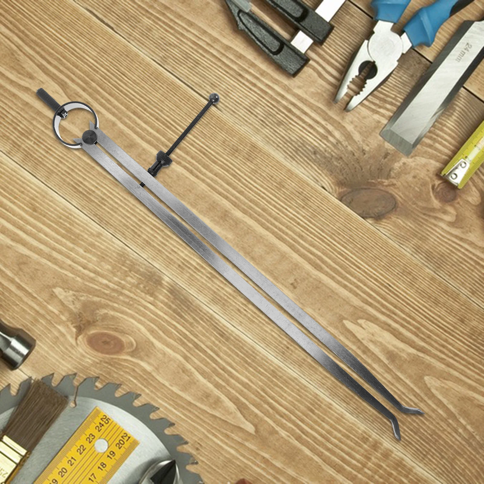 

Industrial Scriber Gauge Metal Inside Caliper For Thickness Measurement On Uneven Surfaces Woodworking Measuring Tool