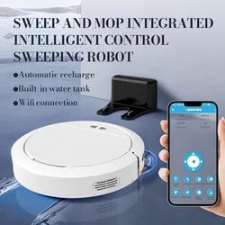 BLP Household  Automatic Recharge Intelligent Sweeping Robot With Voice APP Control Fully Automatic Sweeping Suction Dragging