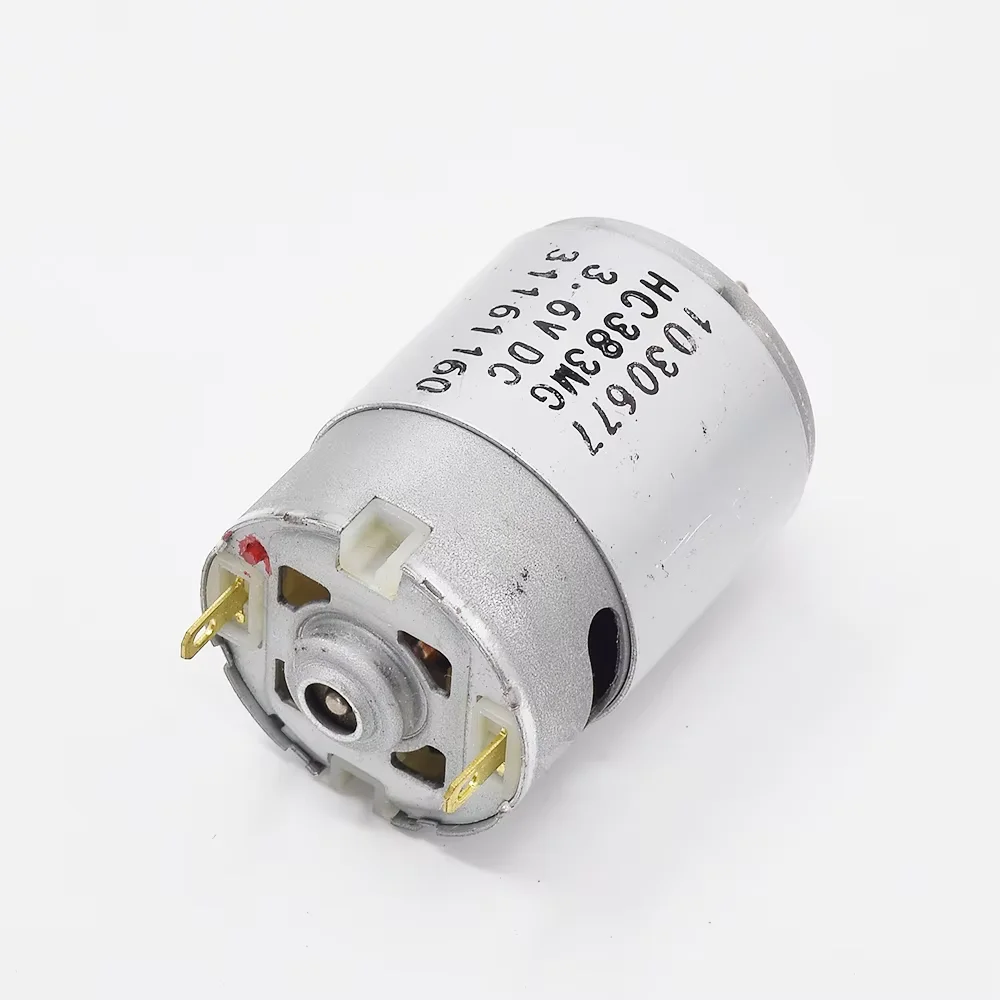 JOHNSON 1030677 HC383MG RS-380 motor DC 3V 3.6V 18000RPM High Speed Motor D-shaft for Electric Drill Screwdriver Tools Toy Model