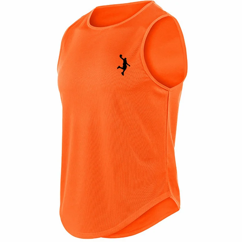 2024 New Men Summer Gym Vest High Quality mesh Shirt Sleeveless T-shirts Men Tank Tops basketball running Fitness Sports Vest