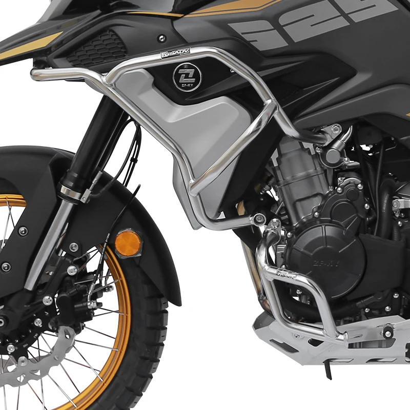 

GSADV Upper & Lower Crash Bars for Kove 525X/500X - 304 Stainless Steel Motorcycle Rear Bumper - Durable Protection