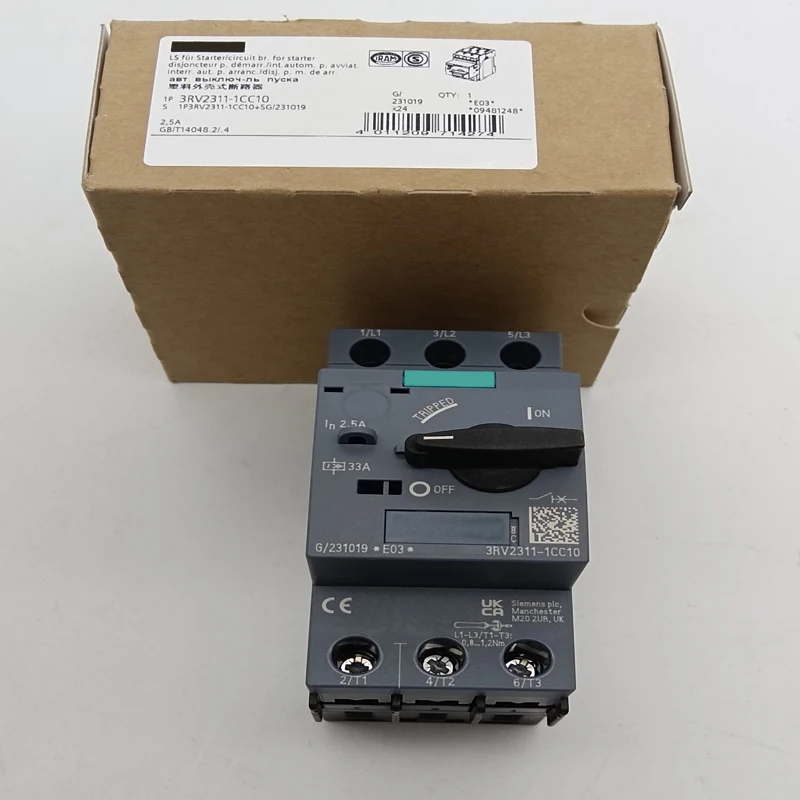 

Контакторы 3RV2311-1CC10 в наличии, совершенно новые