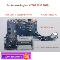 EY515/EY517/EY519/EY520 NM-B701 For Lenovo Legion Y7000 2019 1050 laptop motherboard with CPU I5-9300H I7-8750H GPU: GTX1050 3G