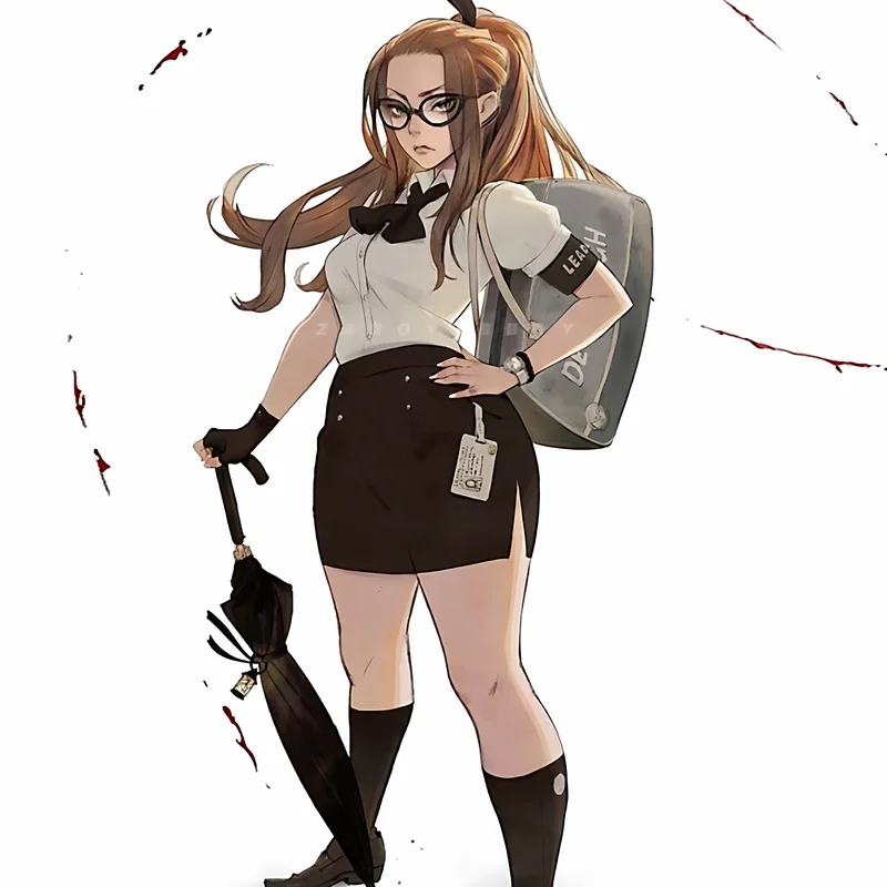 

38mm Beauty Soldier High School Student Resin Model Figure Gk Micro Miniature 3d Printed White Model Toy Unassembled Unpainted