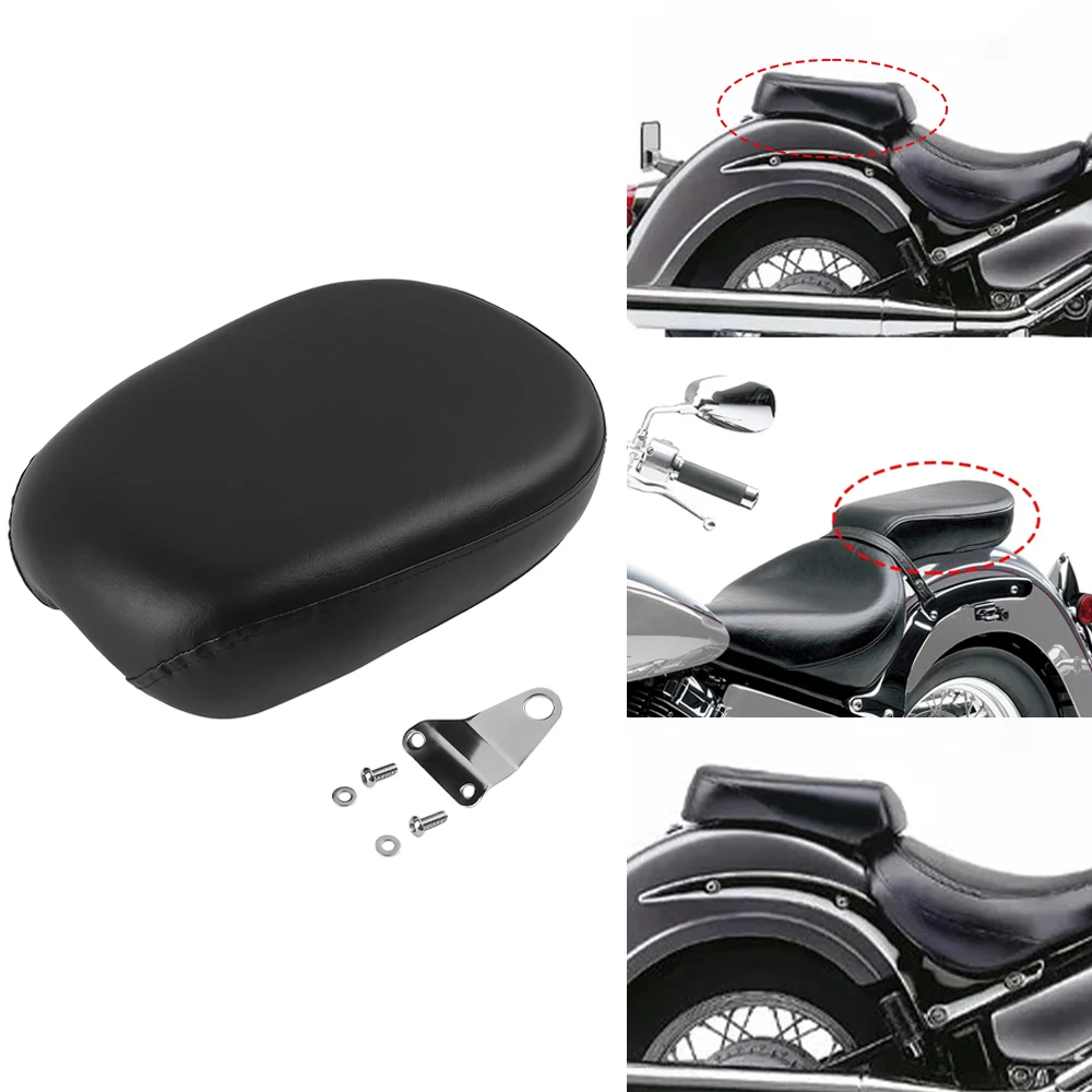 

For Yamaha Vstar 400 650 XVS 400 XVS 650 1998-2012 Motorcycle Rear Passenger Seat Pillion Protecting Cushion Seat