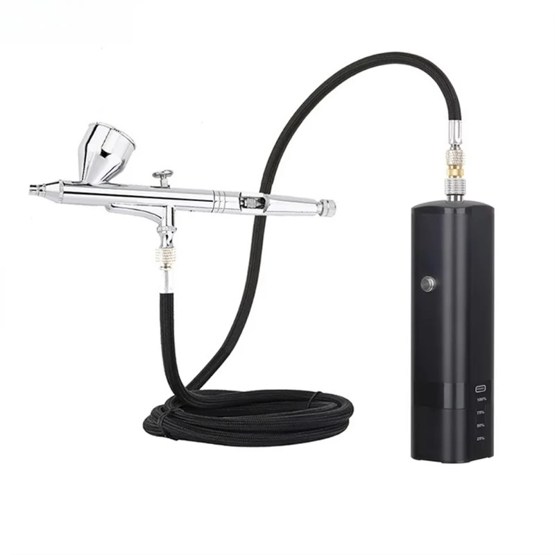 Hot Sale  Beauty Salon Replenishment Home Spray Beauty Three Levels With Power Display Airbrush Kit