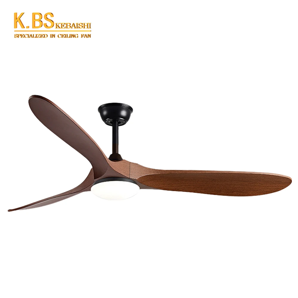 

60 Inch Ceiling Fan Decorative Smart Remote Control Wooden Large Modern Bldc Ventilador De Techo Ceiling Fan With Light
