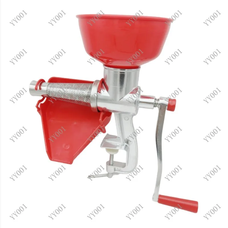 Household Manual Fruit Vegetable Squeezer Aluminum Hand Crank Tomato Ginger Juice Machine