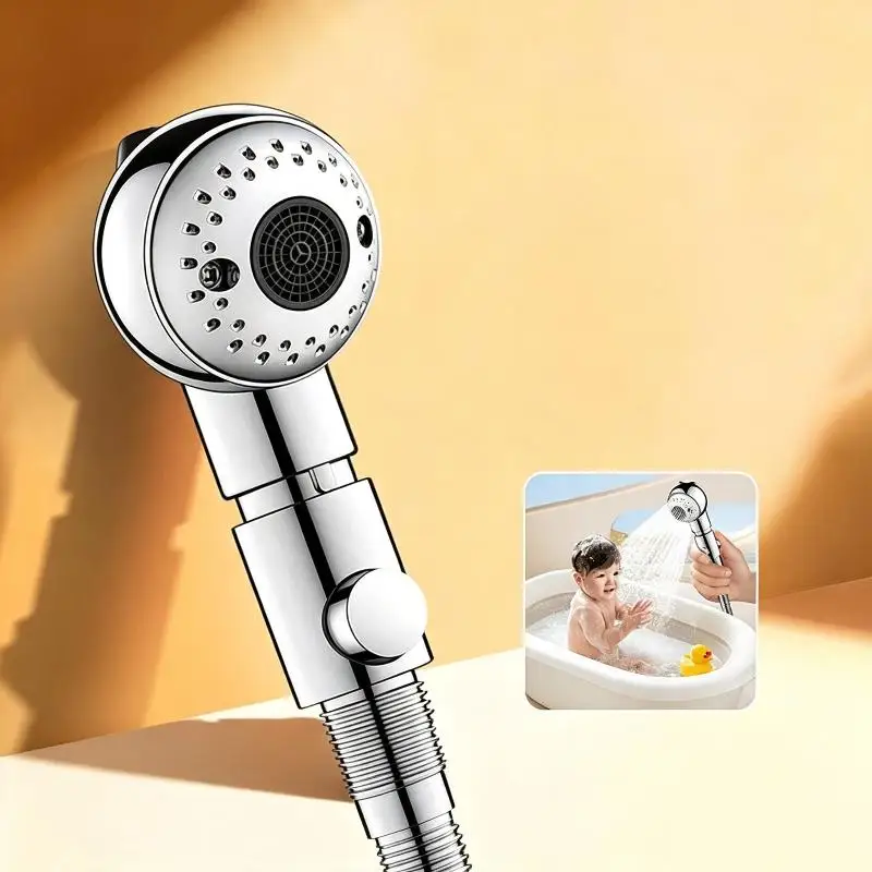 1 Stück, weiche Duschkopf für Haustiere, spart Wasser, verstellbar, für Babys, 2 Sprühmodi, Ein-/Ausschalter. – Detail 2