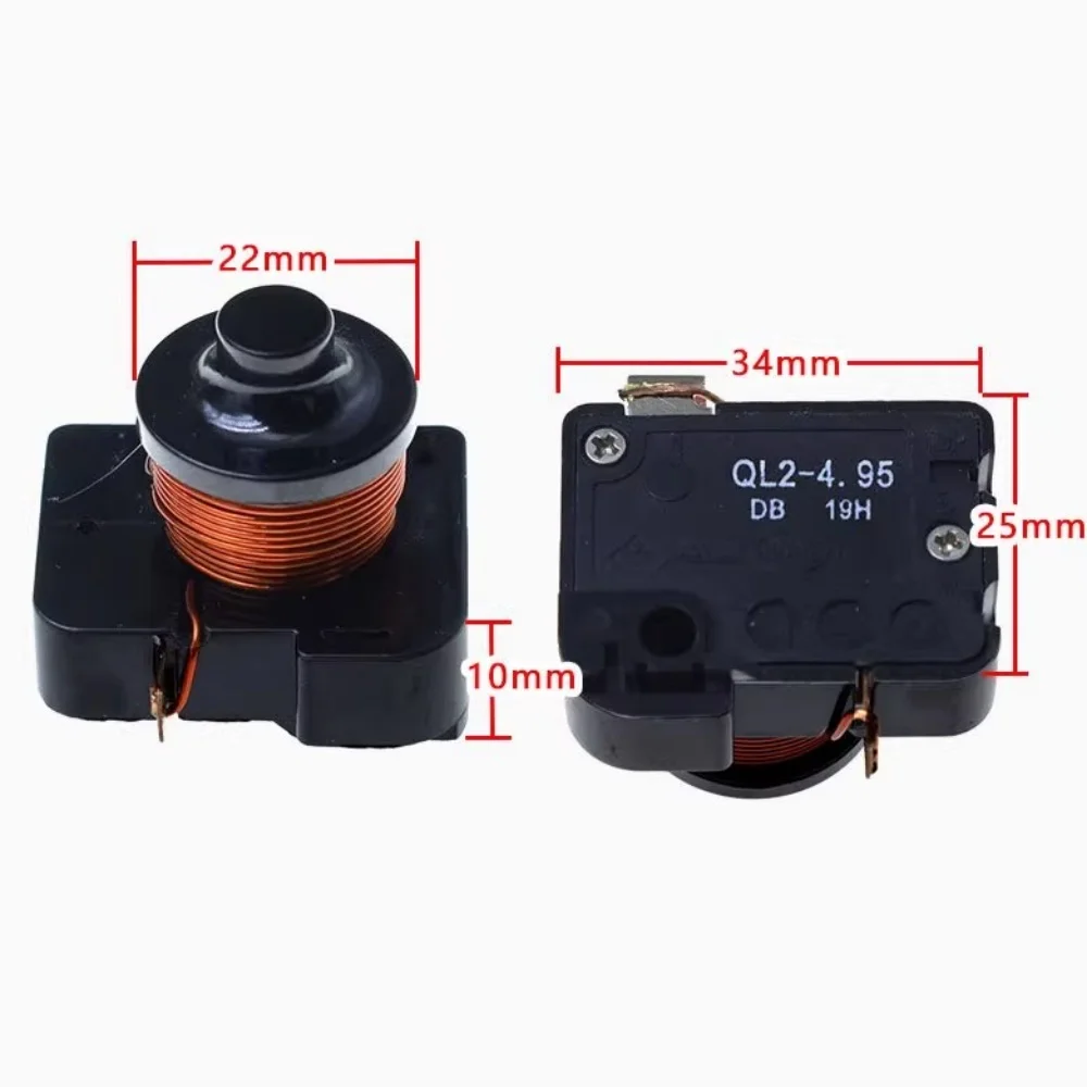 starter+butterfly protector For refrigerator display freezer heavy hammer starter QL2-4.95 starter series overload thermal prote