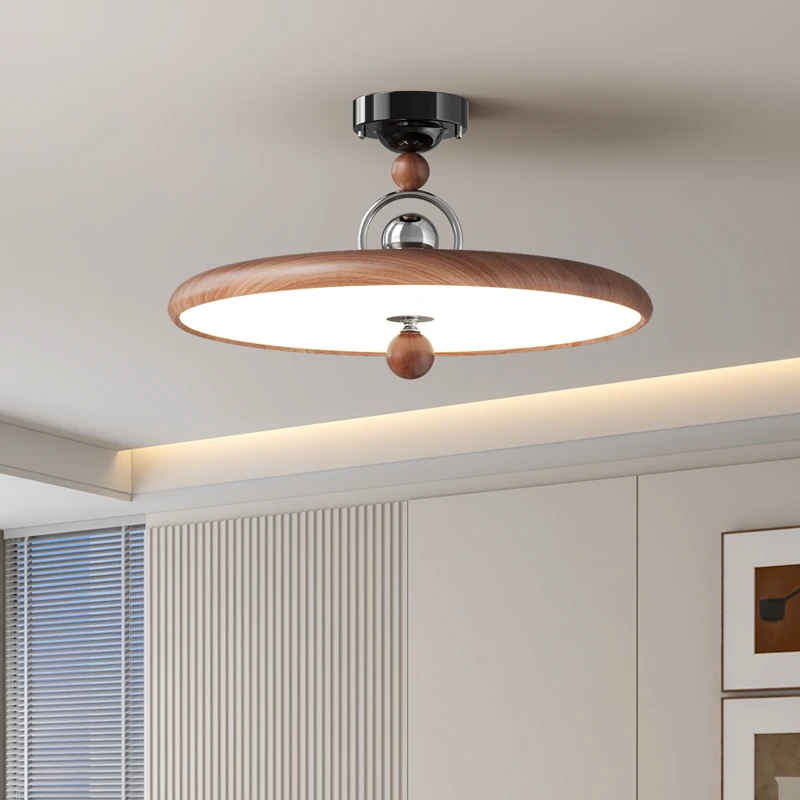 LED Bauhaus Ceiling Lamp Simple Cream Style Creative Personality Master Bedroom Study Balcony Gourd Decorative Lighting Fixtures