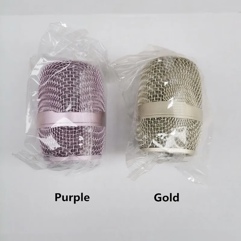 1PC Microphone Ball Head Mesh Grille 7 Colors For Replacement of Metal Cover Accessories For China SKM9000 System