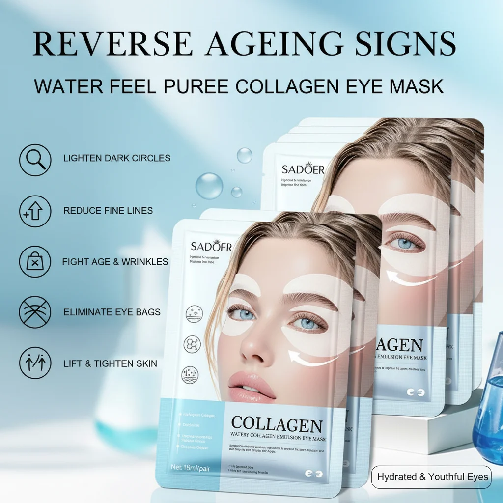 

Puree Patches for Dark Circles Puffiness Anti-Wrinkle Eye Bags Removal Lifting Firming Smoothing Fine Line Skin Care
