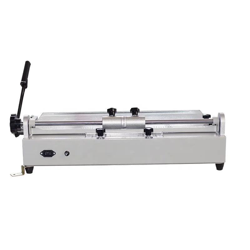 for A4-100H hardcover case maker machine with corner cutter and edge folding in post-press equipment