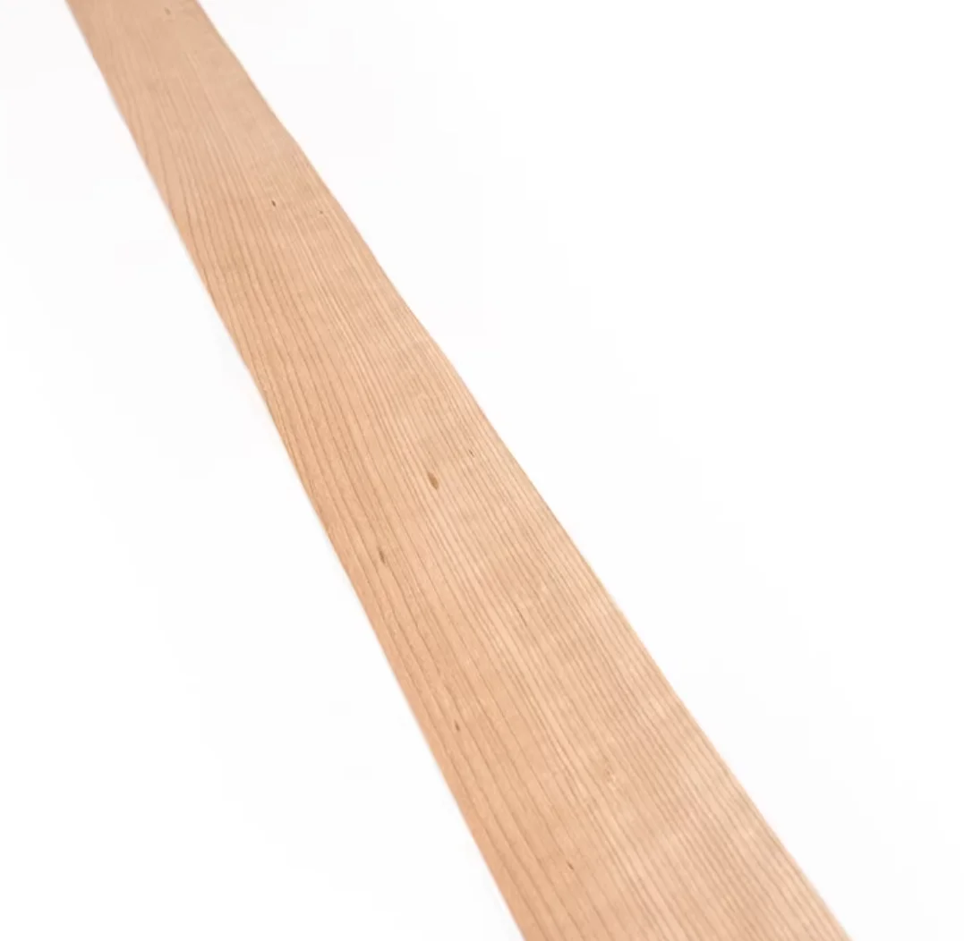 Thickness:0.5mm Natural Cherry Straight Grain  Wood Veneer Sheets Furniture Decoration Veneer
