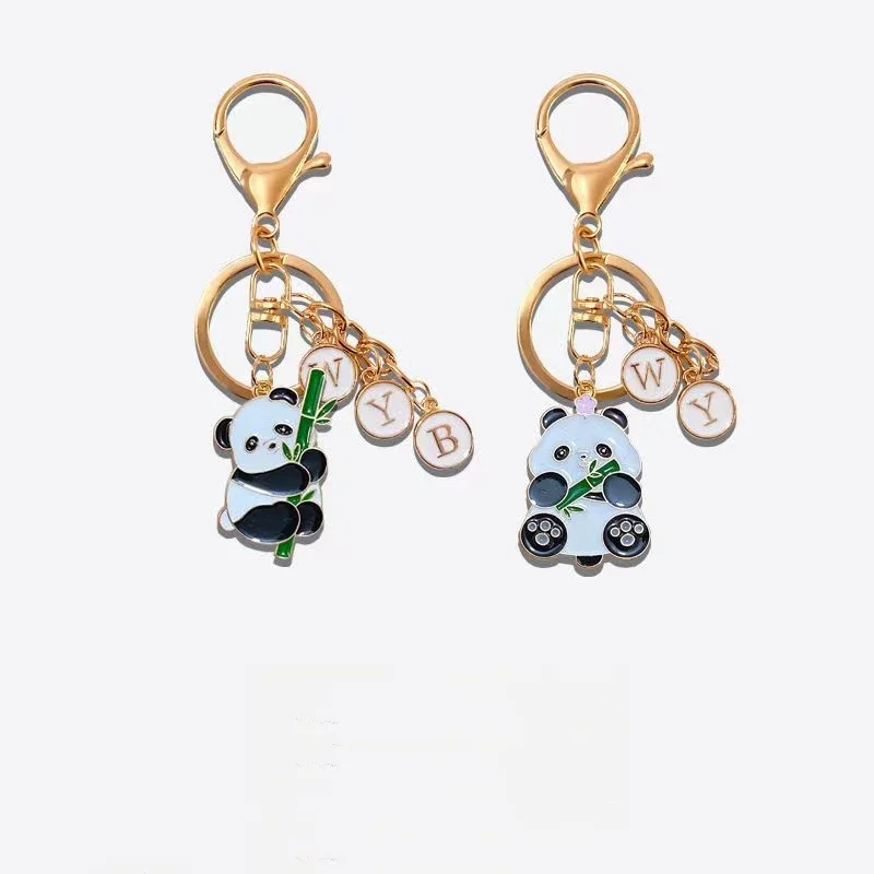 

Customized letters, national treasure panda pins, brooches, backpacks, wallets, accessories, small and exquisite pendants