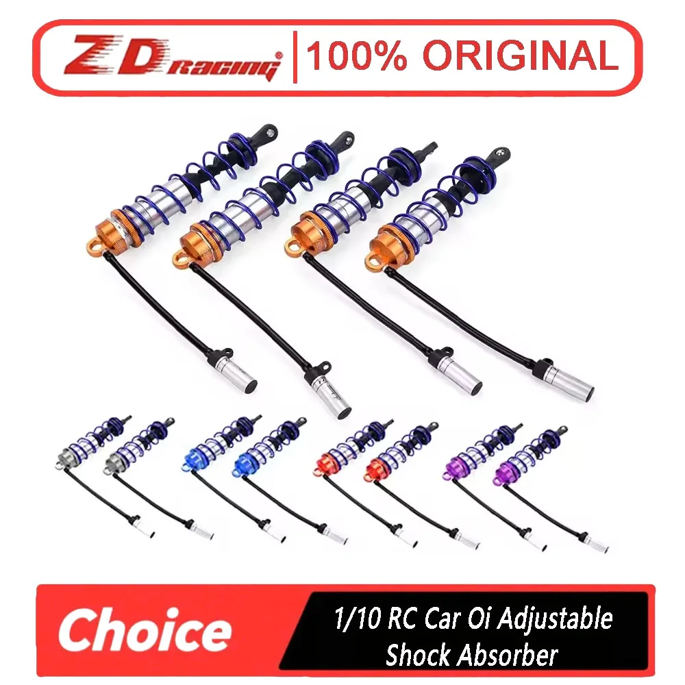 

ZD Racing Oil Shock 92mm Front 105mm Rear For 1/10 RC Truck Crawlers Axial TRX4s Hobbyists