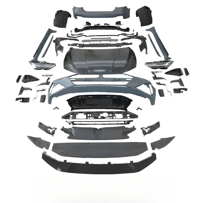 High Quality Wide Body Kit Fit 2009-2015 A7 S7 C7 Upgrade To 2025 RS7 C8 Style Bumpers Headlights Diffuser
