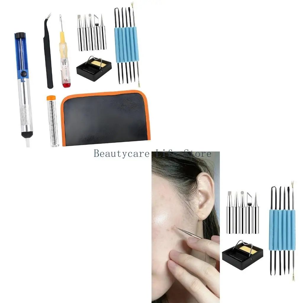 652C Compactly 8 Tools Welding Collection Portable Storage Case Perfect For Mobile Technicians