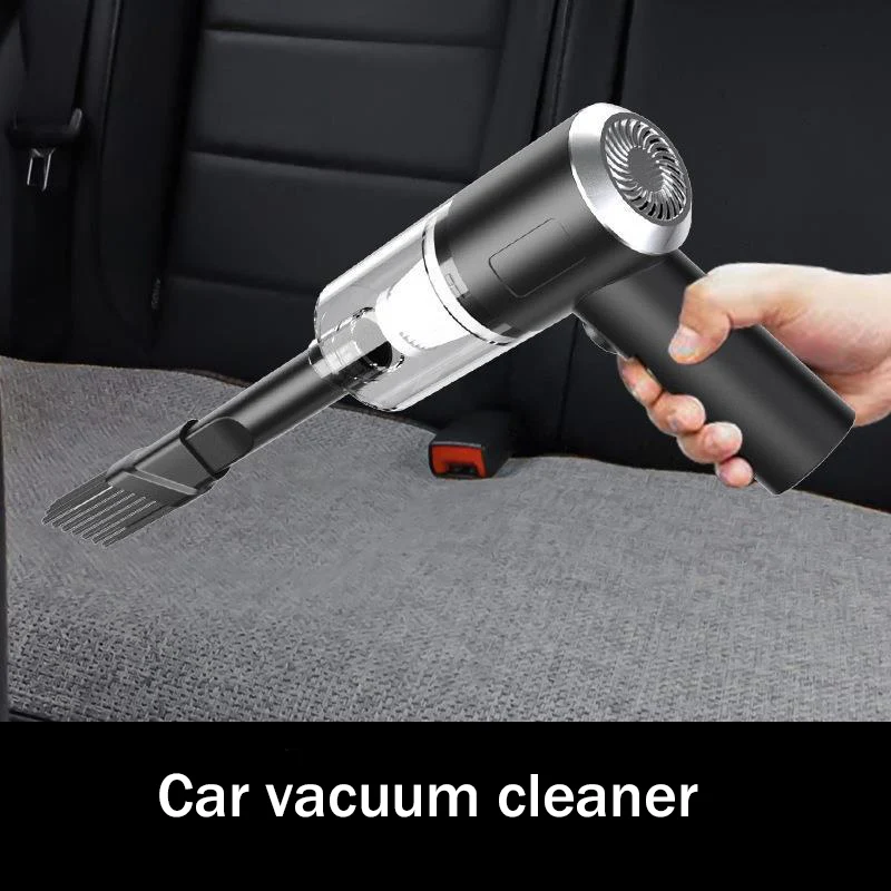 Car Vacuum Cleaner 3-in-1 Wireless Charging Portable Car Vacuum Cleaner Handheld High-power Long-life Car Appliances