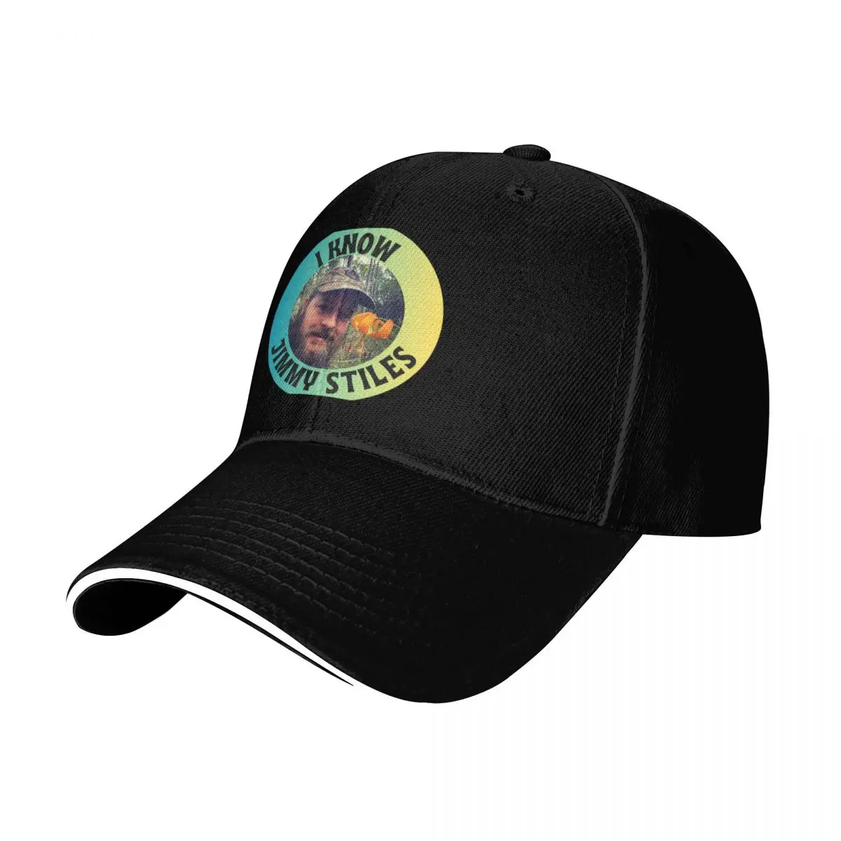 I Know Jimmy Stiles Version 2 Baseball Cap Quick Dry Performance Cotton Twill Breathable Contrast Two Tone Brim
