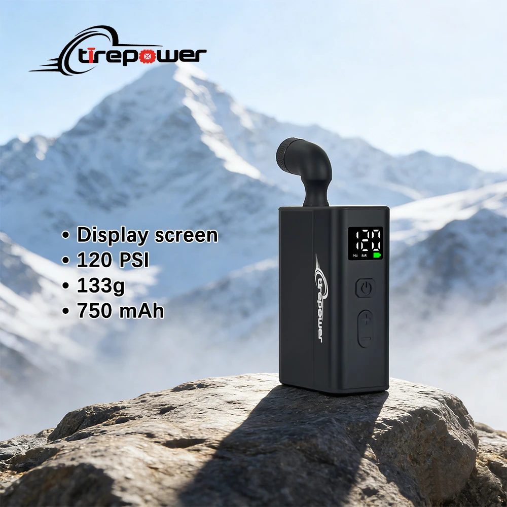 

Беспроводной электрический насос для велосипеда, перезаряжаемый, с быстрой накачкой, цифровым дисплеем, для клапанов Presta, Schrader и Click, аксессуары для велосипедов