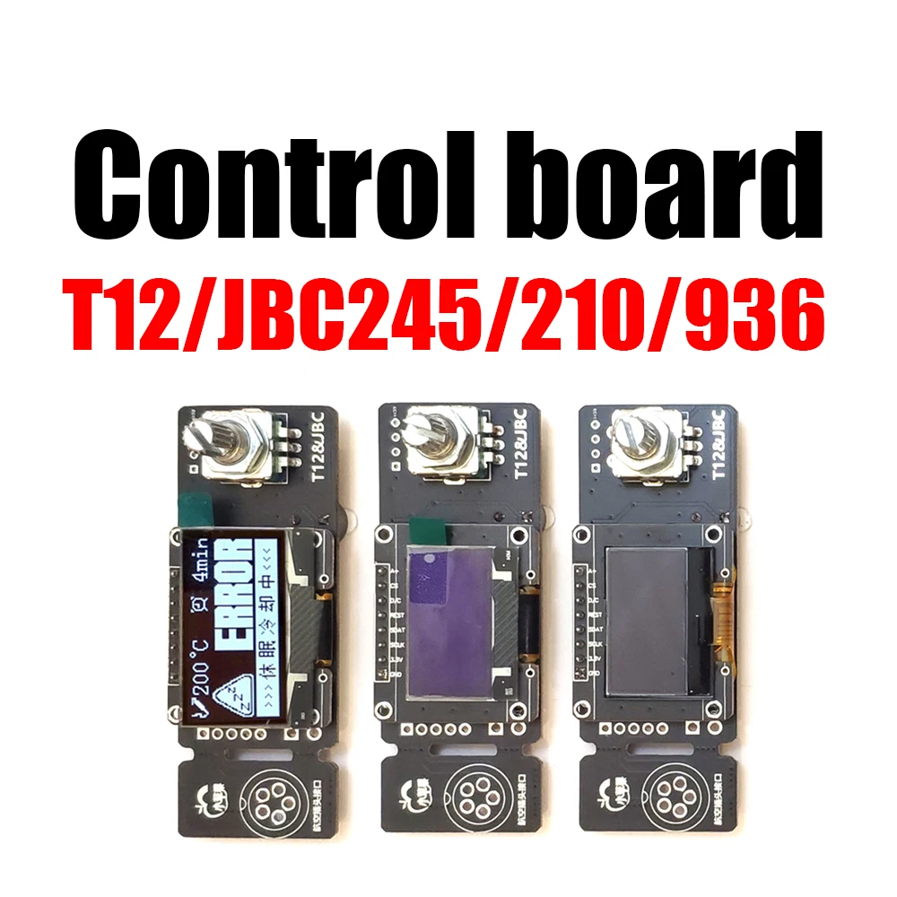 Imagem -01 - Display Oled T12 Jbc245 210 936 Placa de Controle Digital Ferro de Solda Reparação Estação de Solda Controlador para Hakko 0.96 display oled t12 jbc245 210 936 placa de controle digital ferro de solda reparacao estacao de solda controlador para hakko 096 01