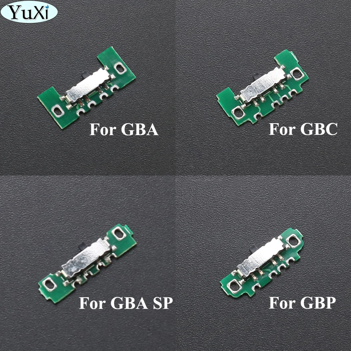 1 piece Power Switch On Off Buttons With PCB Board For Nintend Gameboy Advance GBA GBC GB GBA SP Game Console Replacement Part